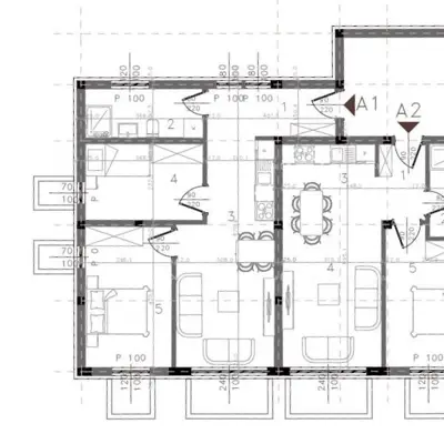 Stan 51 m², Medulin - 2 spavaće sobe, parkirno mjesto - 3