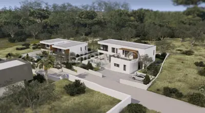 Građevinsko zemljište 630 m², Vinišće, pogled na more - 4