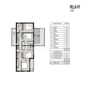 Građevinsko zemljište 630 m², Vinišće, pogled na more - 6