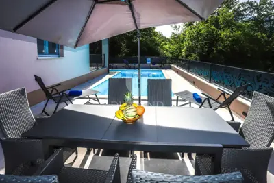 Poreč, surroundings, modern semi-detached house with pool - 20