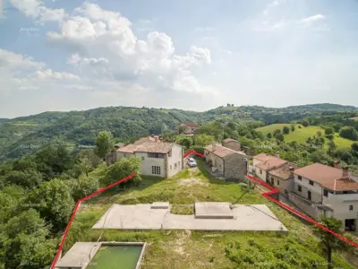 Projekt 3 800 m², Beram - Blick auf den See und Privatsphäre - 5
