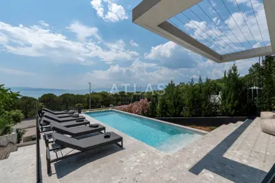 Kostrena | luxuriöses Haus mit Pool in erster Reihe zum Meer - 17