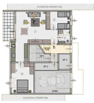 Stan 76 m², Kaštanjer Pula, prizemlje i lođa - 8
