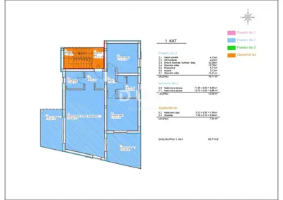 Stan 89,4 m², Vodice - dvije terase i uporabna dozvola - 22