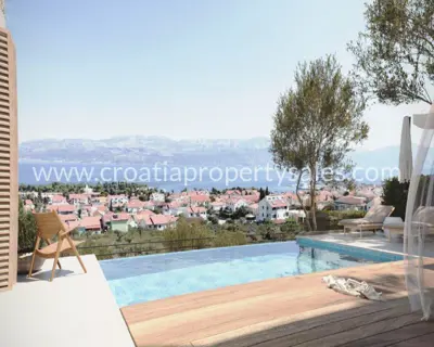 Villa 230 m², Insel Brač - Meerblick und Pool - 2
