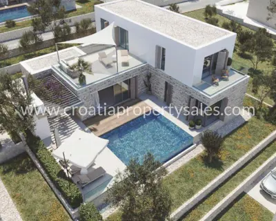 Villa 230 m², Insel Brač - Meerblick und Pool - 9