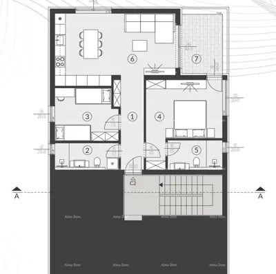 Wohnung 72 m², Fažana - Neubau mit Pool - 9
