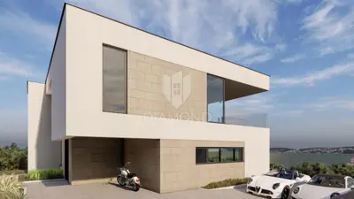 Vila 366 m², Otok Krk - panoramski pogled na more - 7
