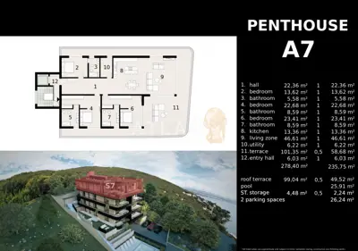 Apartment for sale in Ičići, 278,4 m² - 10