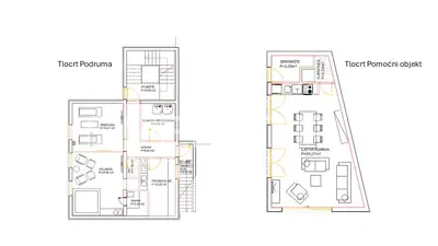 Gebäude 475 m², Vrsi - Pool und Sommerküche - 24