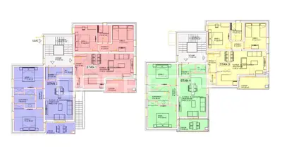 Gebäude 475 m², Vrsi - Pool und Sommerküche - 23