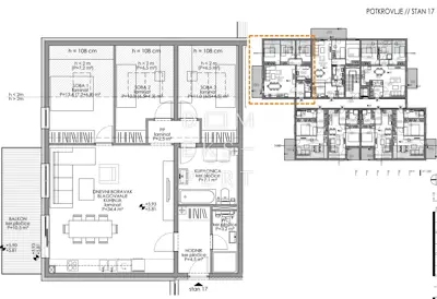 Gornji Desinec, Move-in ready 4-room apartment in new construction - 95 m² - 13