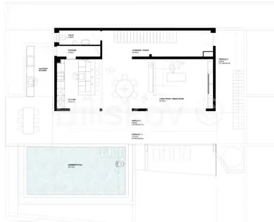 Vila 355 m², Jesenice, pogled na more i bazen - 15