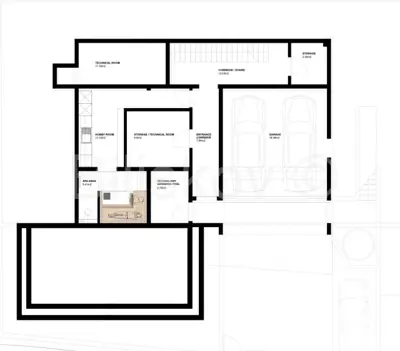 Vila 355 m², Jesenice, pogled na more i bazen - 14
