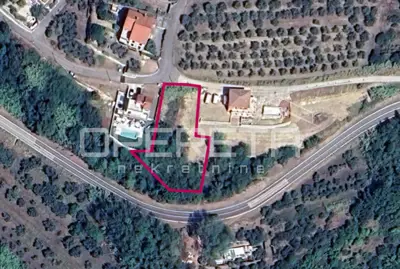 Istra, Buje – Atraktivno zemljište s panoramskim pogledom na more