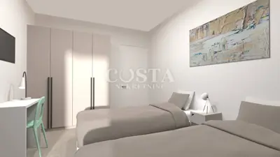 Stan 57,69 m², Povljana - pogled na more i terasa - 15