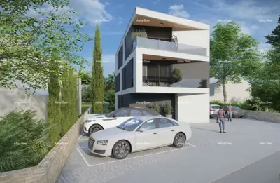 Dvosoban stan s velikim vrtom 100 metara do rive. - 2