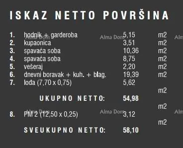 Stan, Štinjan, Pula - 2 spavaće sobe i lođa - 10