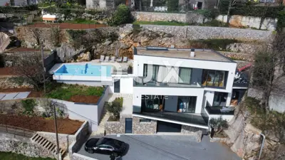 OPATIJA, BREGI - freistehende exklusive Villa mit Pool - Neubau