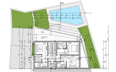 Doppelhaus, Kanfanar, ruhige Lage und zeitgenössische Architektur - 12