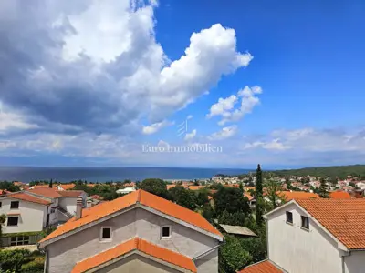 Apartman 63,69 m², Malinska - otvoren pogled na more - 4