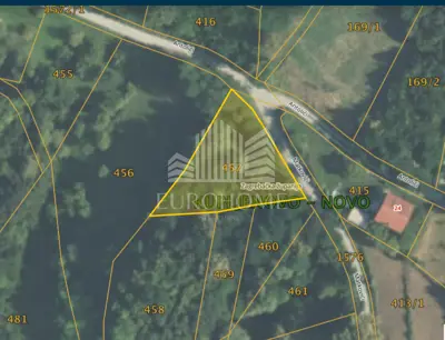Building plot 762 m², Kupljenovo - peaceful surroundings