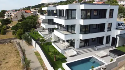 Stara Novalja - new apartment with three terraces, first row to the sea - 15