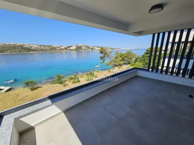 Stara Novalja - new apartment with three terraces, first row to the sea - 4