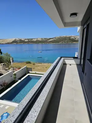 Stara Novalja - new apartment with three terraces, first row to the sea - 2