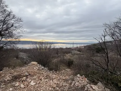 Building plot 867 m², Crikvenica - sea view - 2