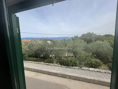Stone houses with pool, Dobrinj and surroundings - yard and terrace - 19
