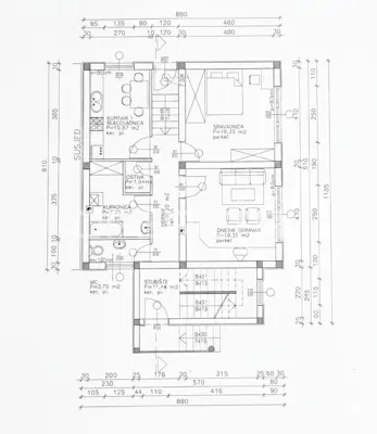 Wohnung 85 m², Trešnjevka - Sjever, Garten und Parkplatz - 16