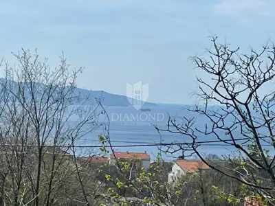 Building land, Srdoči, sea view and permit