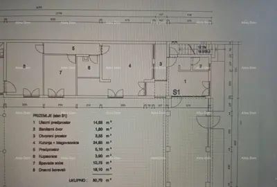 Wohnung 80 m², Rovinj - 2 Schlafzimmer und Terrasse - 2