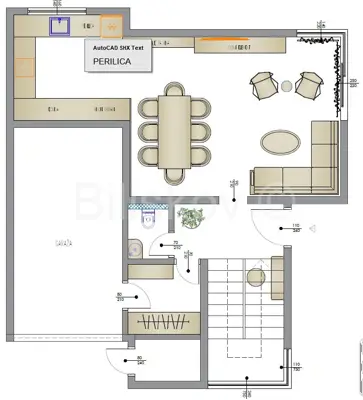 Mlinovi, stan površine 152 m², terasa, vrt, garaža, parking - 23
