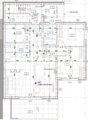 Apartment 90 m², Omišalj - new build, sea view - 2
