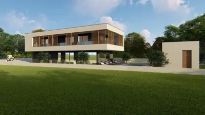 Building plot, Režanci, approved permit for a 240 m² villa - 7