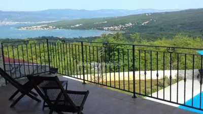 Villa 250 m², Uvala Soline - panoramski pogled na more - 13