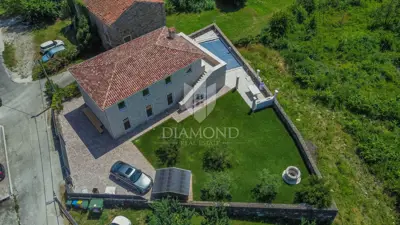 Vila 337 m², Brtonigla - bazen i pogled na more - 20
