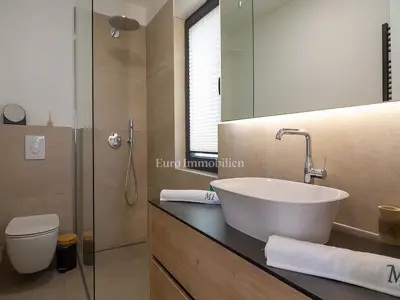 Villa 216 m², Veliko Brdo - bazen i pogled na more - 14
