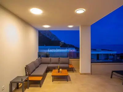 Villa 216 m², Veliko Brdo - bazen i pogled na more - 20