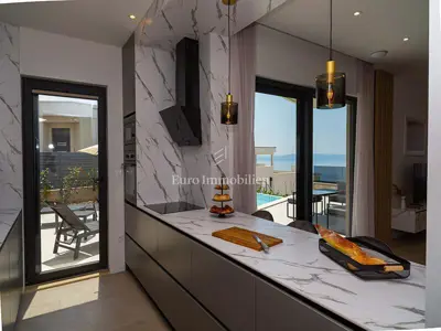 Villa 216 m², Veliko Brdo - bazen i pogled na more - 4