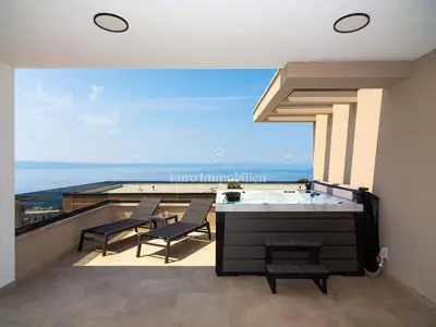 Villa 216 m², Veliko Brdo - bazen i pogled na more - 18