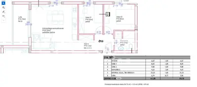 Apartment 65.2 m², Bokanjac - new construction, 2 parking spaces - 7