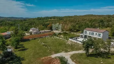Građevinsko zemljište 869 m², Grožnjan - idejni projekt za dvojnu kuću - 8