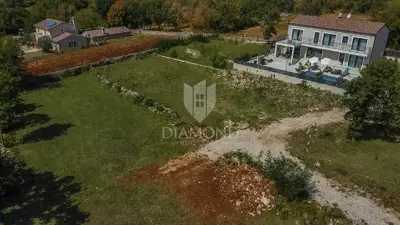 Građevinsko zemljište 869 m², Grožnjan - idejni projekt za dvojnu kuću - 3