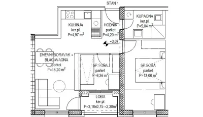 Stan 51 m², Trešnjevka - Sjever, lift i moderna gradnja - 4