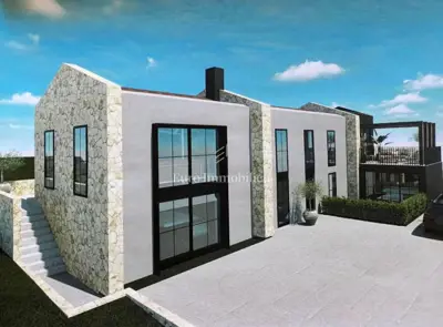 Kuća 2.500 m², Cerovlje - pogled na dvorac Belaj - 5