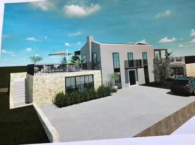 Kuća 2.500 m², Cerovlje - pogled na dvorac Belaj - 6