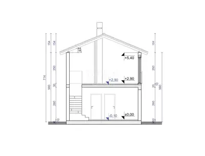 Building plot, Severin na Kupi - house construction started - 8